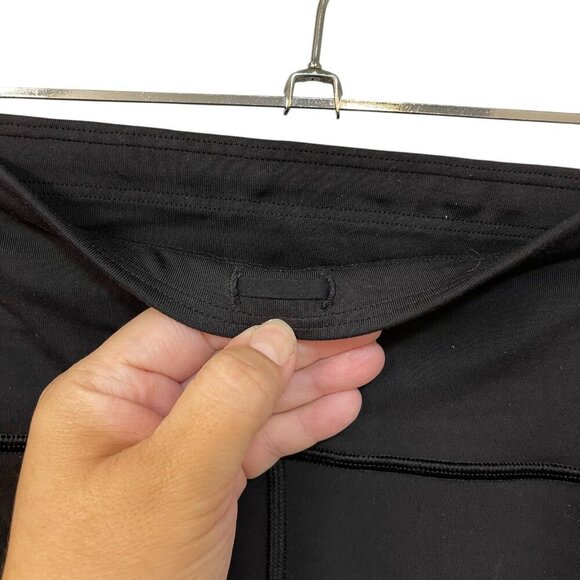 Athleta All In Reaction 7/8 Tight SIZE M Tall #353547 Black Gym Yoga Pockets - Picture 6 of 12